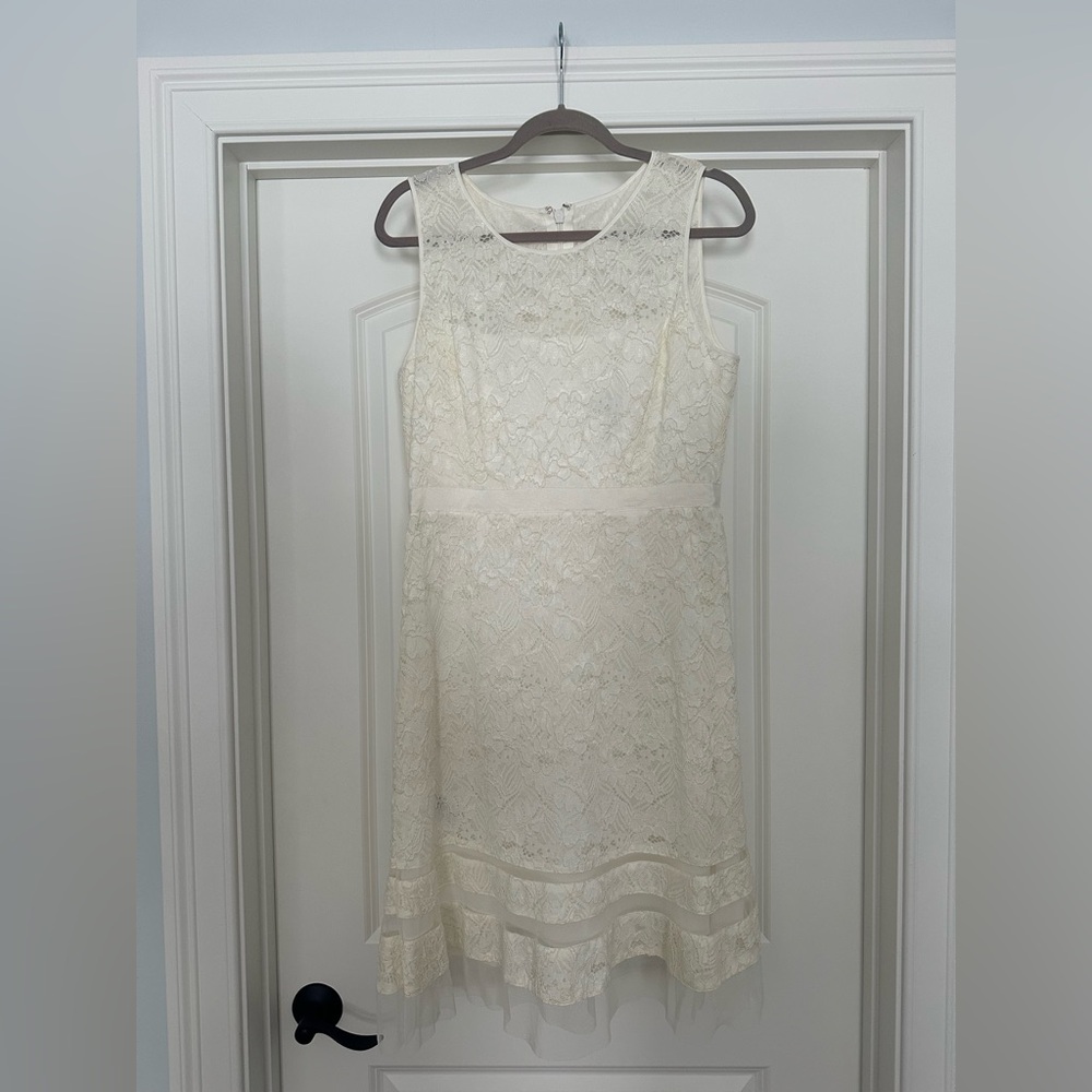 BCBG Max Azria Lace Midi Dress Size 10